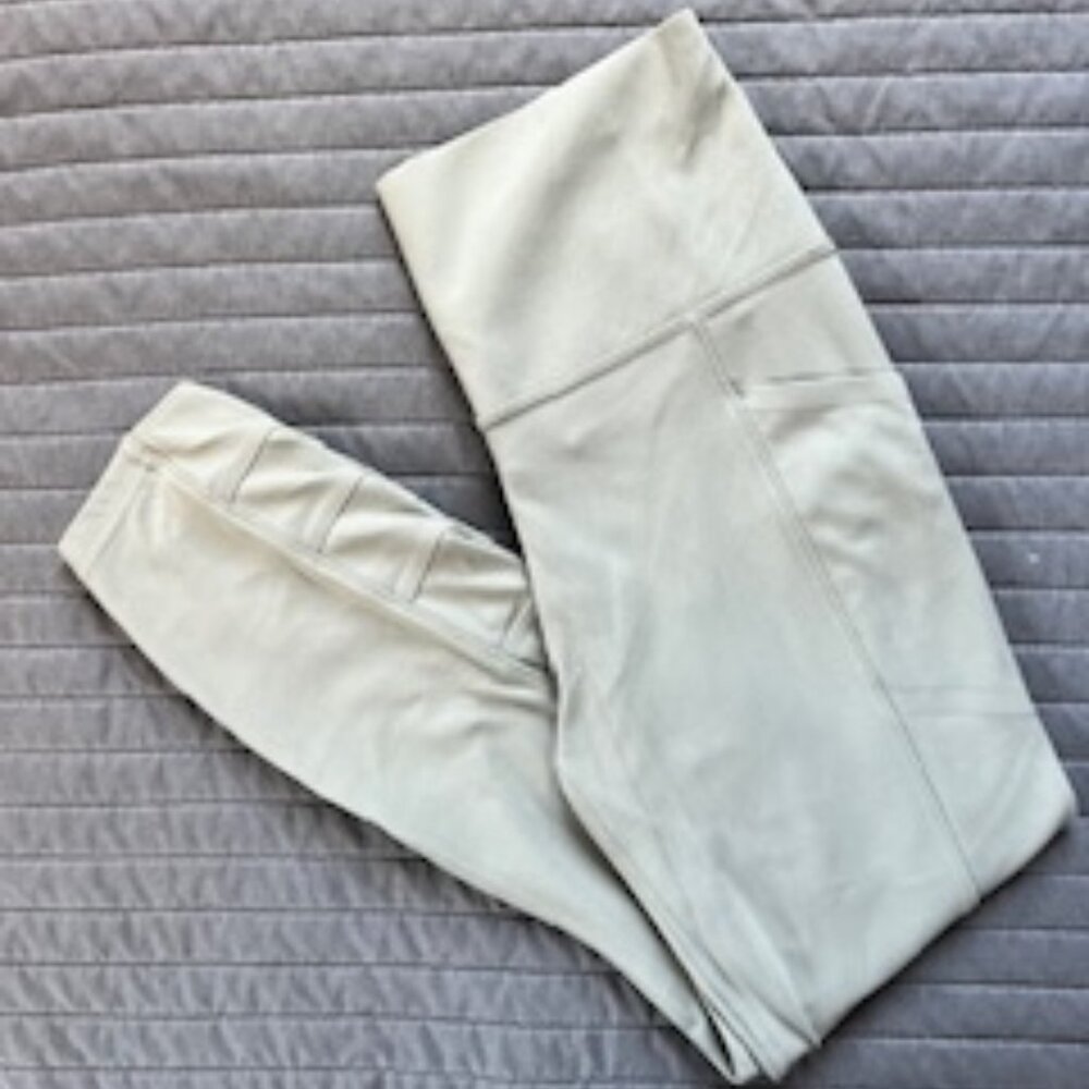 Athleta Salutations Stash Pocket ll Cinch 7/8 Sage Green Size Small